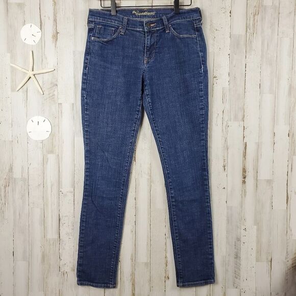 Old Navy Sweetheart Straight Leg Jeans Blue Size 6L - Picture 1 of 10